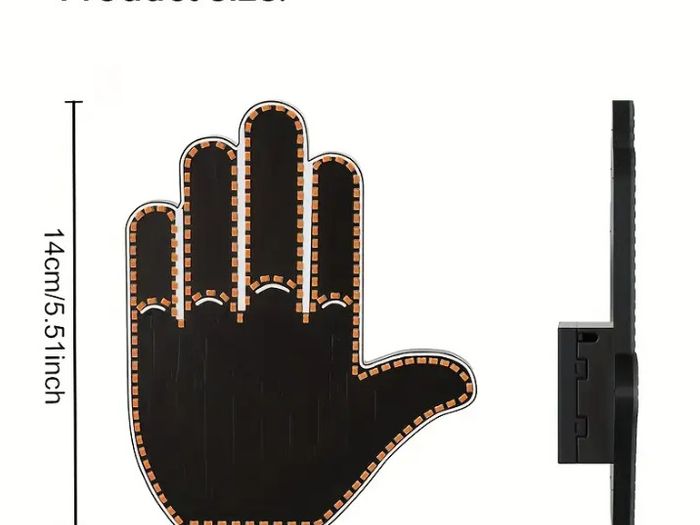Hand Gesture LED Finger Light for Car
