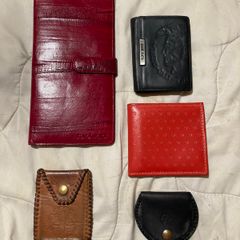 Leather Wallets and Purses Lot