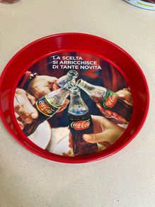 Coca Cola Metal tray 36 cm