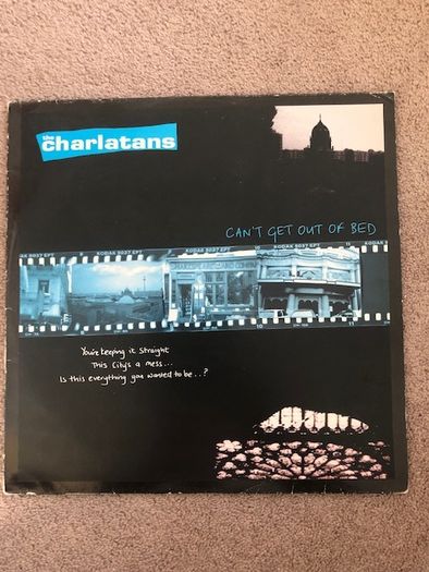 Charlatans Cant Get Out Of Bed Vinyl 12 Inch