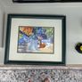 Framed watercolour painting Image 2