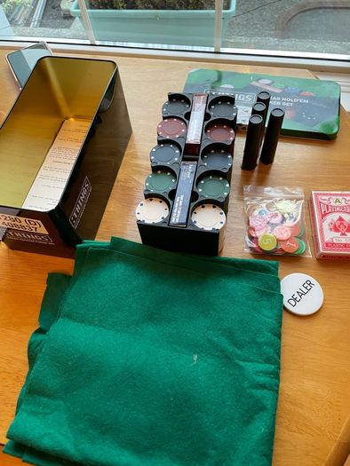 Casino Token Texas Hold'em Set Poker