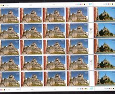 2006 United Nations Geneva World Heritage - France Commemorative Stamps Sheet Mint Never Hinged (MNH)