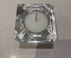 Louise Kennedy for Tipperary Crystal Signed Tea light holder