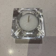 Louise Kennedy for Tipperary Crystal Signed Tea light holder