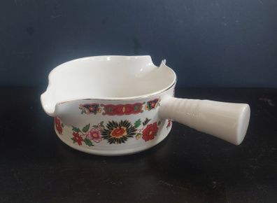 Fabulous Arklow Studio Kraft Single Handled Double Spouted Sauce Boat in the Chinese Peony Pattern
