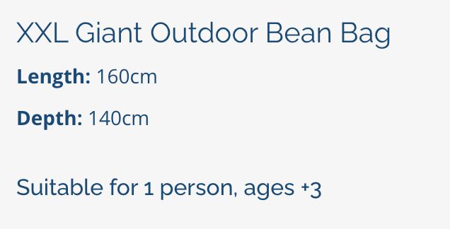 Bean Bag - XXL Big Bertha