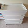 Changing table with chest of drawers Image 2