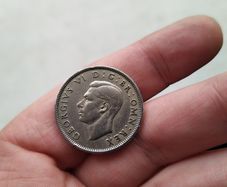 George VI Two Shilling 1947 Coin