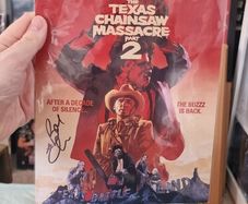 Bob Elmore Leatherface Autograph