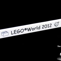 Lego World Fair Promotion Tile from Denmark 2012 A Rare Promotion Tile From Private Collection Collected At The Lego World Fair in Bella Center Copenhagen Denmark February 2012 RARE AND HARD TO FIND