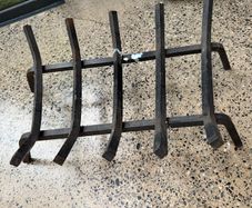 Iron fire grate