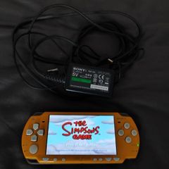 RARE PSP 2000 Simpsons Limited Edition + Game + Charger
