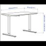 Ikea Trotten Sit/stand Desk Image 4