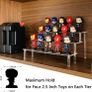 Acrylic Riser Clear Display Risers Stand Cologne Organizer Acrylic Shelves 3 Tier Shelf for Amiibo Funko Figures Toys Cupcake Food Desserts Perfume Collection Cosmetic Jewelry Makeup Product (FREE POSTAGE) Image 7