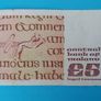 Irish  1991 Five Pound "SCOTUS" banknot in Fine  condition Image 2