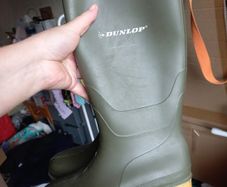 Rubber boots Dunlop. 38 (5)
