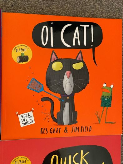 childrens books - 6 x oi dog series