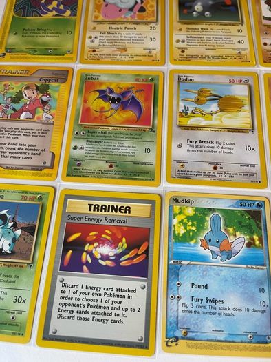 Vintage Pokemon Card Bundles 36 Cards