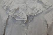 Zara blouse girls white size 6 years