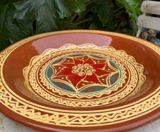 Platter - Morrocan Ceramic