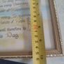 Vintage gold framed picture with inspirational quote from the 1960s Image 3