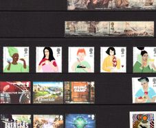 2005 Great Britain Commemorative Stamps Year Pack (includes 4 image showing contents)