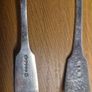 Silver gilded vintage spoons and silver plated knives Image 2