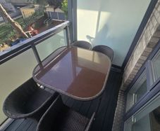 Garden table and chairs