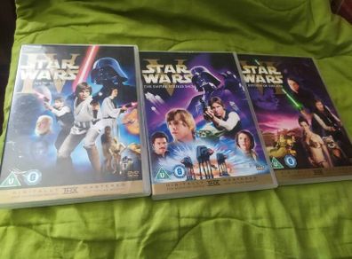 star wars original trilogy mint new