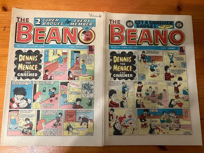 Comics: 'The Beano' 1983 (38 numbers)