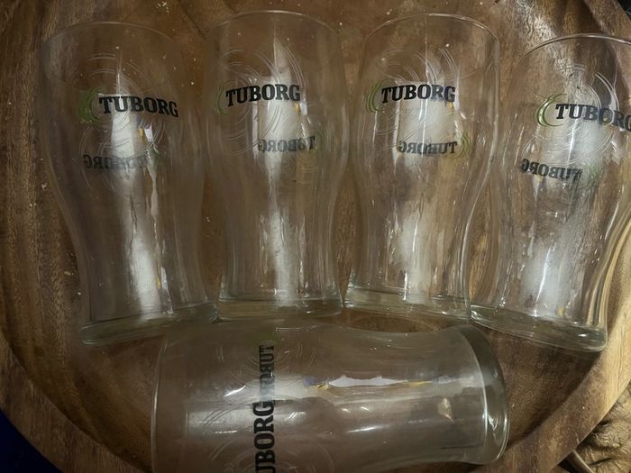 Tuborg beer Official Pint Glasses