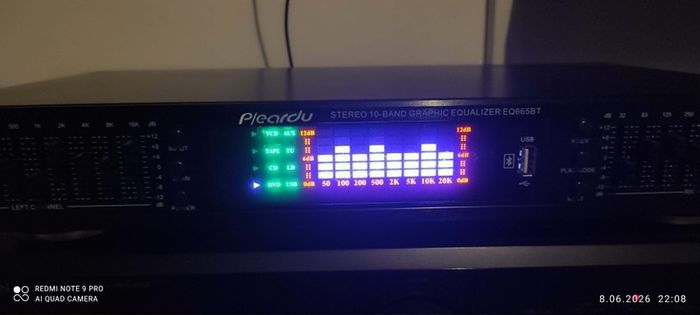 Very Nice Equalizer - EQ665BT - Dual 10 BAND with USB