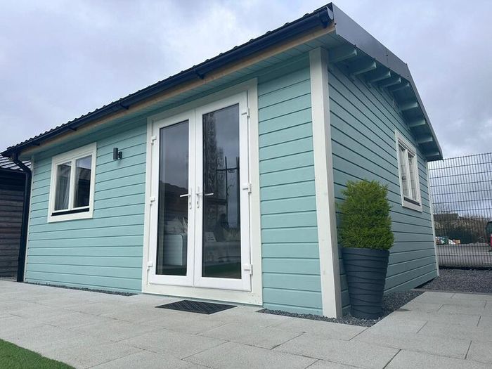 Ecohome Log Cabins 1 Bed A 5.8m x 5m Modular Home