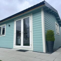 Ecohome Log Cabins 1 Bed A 5.8m x 5m Modular Home