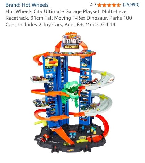 Hot Wheels Dino Garage
