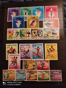 Stamps page 805 Haiti sport