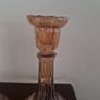 carnival glass candleholders Image 2