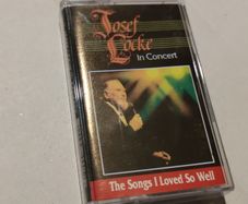 Josef Locke The Songs I Loved So Well Tape Cassette