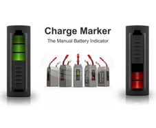 Battery Charge Marker Set of 4