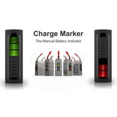 Battery Charge Marker Set of 4
