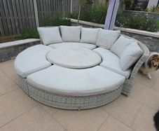Large 8 Seater Garden Furniture & Daybed set (Cost EUR 2000)