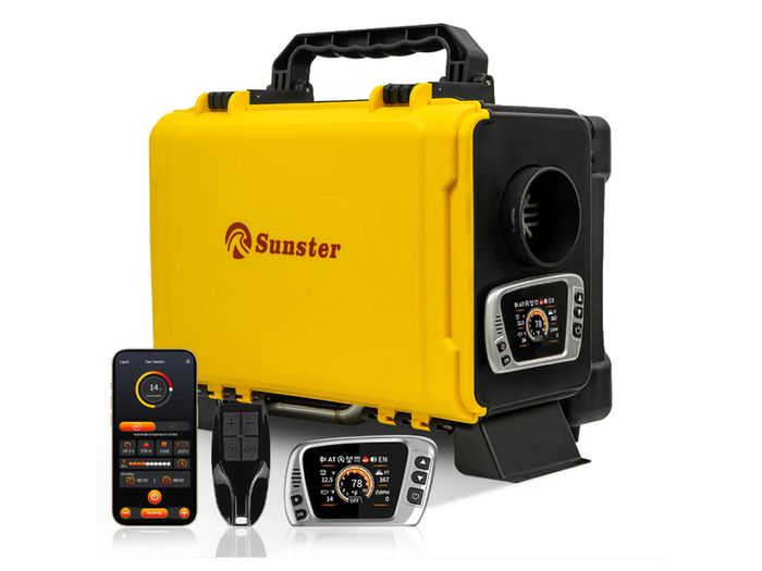 Toolbox style Heater with Power Supply, Timer, Bluetooth App. Latest 2025/2026 model. Silent Pump. (Dublin Stock)