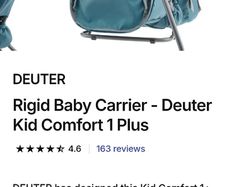 baby carrier for hiking/ long walks