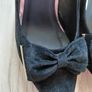Black suede high heels Image 5