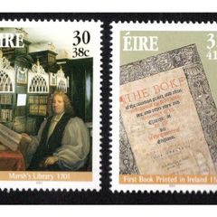 2001 Ireland Literary Anniversaries Commemorative Stamps Mint Never Hinged (MNH)