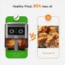 Air Fryer Oven, Uten 5.5L Air Fryers Home Use 1700W with Rapid Air Technology for Healthy Oil Free & Low Fat Cooking, Baking and Grilling with Recipe (FREE SHIPPING) Image 2