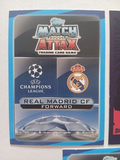 Match Attax 100 Club Cards 2016/17 - Ronaldo, Modric & Sanchez