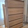 2 Chest of Drawers, Oak Effect, 70cm, Quick Sale Image 4