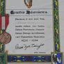 Irish Red Cross Emergency Service Medal and Certificate 1939-1946 Image 3